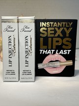 2 X Too Faced Lip Injection Extreme Instant &amp; Long Term Plumper 1.5g/0.05oz NIB - £10.18 GBP