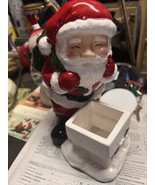 Santa with Chimney Planter  He Looks So Jolly! - £10.29 GBP
