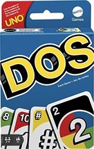 Mattel Games Uno DOS 2-4 Players Age 7+ NEW - $10.88