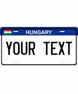 Hungary Blue License Plate Car Auto Bike Motorcycle Custom Tag - $10.99+