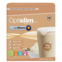 Optislim Life Optibiome Shake Vanilla 10x60g - £95.50 GBP