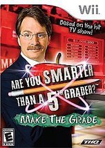 Are You Smarter Than a 5th Grader Make the Grade (Nintendo Wii, 2008) - £4.30 GBP