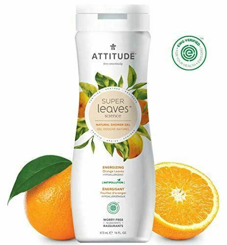 NEW ATTITUDE Super Leaves Hypoallergenic Energizing Body Wash Orange Leaves 16oz - $17.74