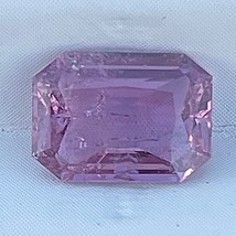 CERTIFIED 100% Natural Pink Sapphire 1.57 Cts Radiant Cut Loose Gemstone - £481.17 GBP