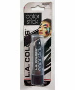 LA Colors Color Stick Lipstick #208 Black SEALED - $133.22 MXN