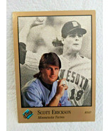 1992 Leaf Studio Baseball Card #202 Scott Erickson  - £0.77 GBP