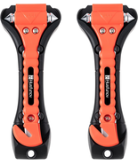 Car Safety Hammer Set of 2, Auto Car Escape Tool, Car Window Glass Hamme... - $188.16 MXN