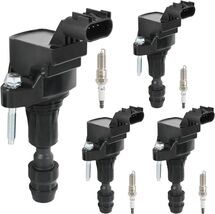 UF491 4 ignition coils with 4 iridium Spark Plugs for Buick for Chevrole... - $110.17