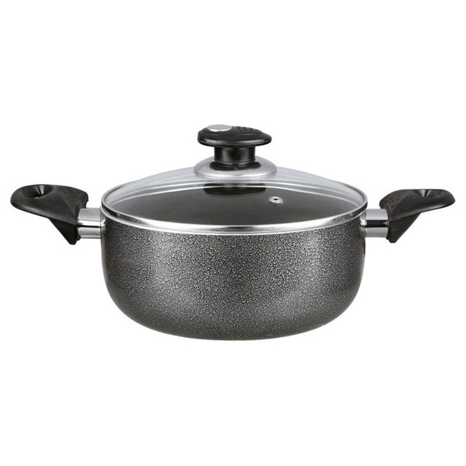 Brentwood 6 Quart Non-Stick Aluminum Dutch Oven in Black - $74.04