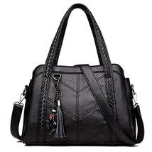 Women Casual Handbag Female Tote Bags Luxury Shoulder Bag for Women Ladies Vinta - £29.24 GBP