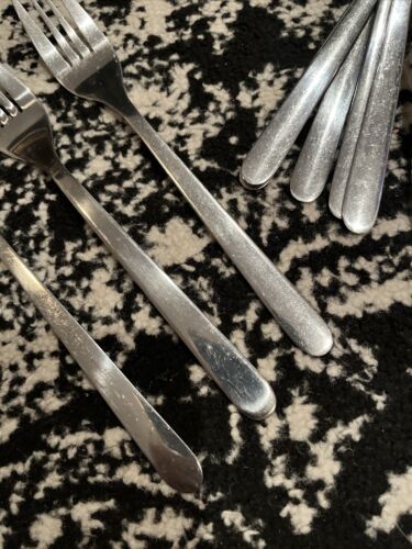3 IKEA FORNUFT 224 58 Stainless Steel Flatware Dinner Forks Republic Of ... - $18.32