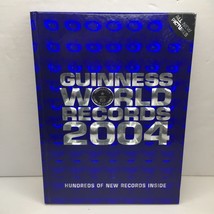Vintage Guinness Book Of World Records 2004 Hardcover Human Natural Modern World - £35.85 GBP