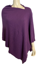 Eileen Fisher Deep Purple Poncho One Size - £57.93 GBP