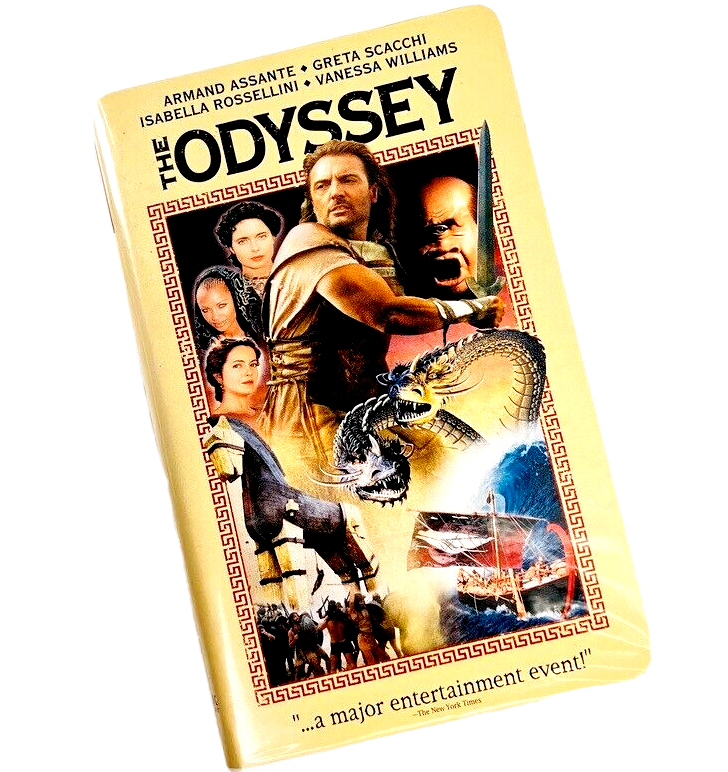 Vtg The Odyssey VHS Movie Vanessa Williams Armand Assante Isabella Rosse... - $24.99