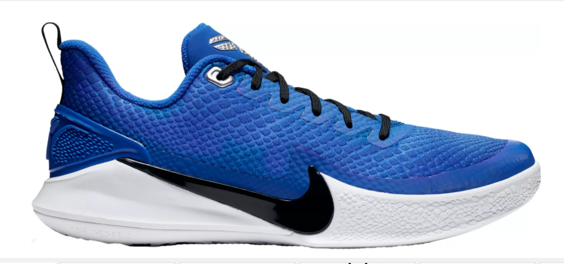 Men Nike Mamba Focus TB Basketball Shoes Blue Black White AT1214