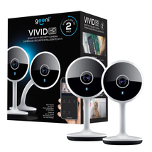 Vivid Indoor Smart Wi-Fi Camera, 1080P HD Surveillance with 2-Way Talk a... - $88.99
