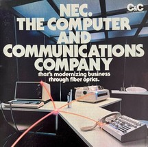 NEC Nippon Computers 1980 Advertisement Communication Electronics Vtg #2 DWEE26 - £22.56 GBP