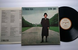 Elton John A Single Man Vinyl LP Record Album 1978 Song For Guy 1st Pressing - £14.00 GBP