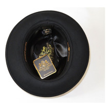 Men Bruno Capelo Hat Australian Wool Crushable Center Dent CHICAGO CH300 Black image 4
