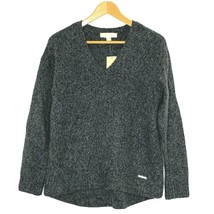 Michael Kors Women&#39;s size Medium Long Sleeve V Neck High Lo Hem Sweater ... - £43.02 GBP