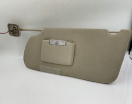 2009-2012 Ford Flex Driver Sun Visor Sunvisor Beige Illuminated OEM D01B54081 - £28.42 GBP