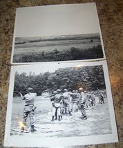 LOT 2 c1950 KOREAN WAR ERA PHOTO 367TH FIELD ARTILLERY FORT DRUM NY US ARMY - £7.74 GBP