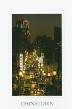 Postcard Chinatown Grant Avenue at Dusk San Francisco CA Ken Glaser Jr. - £5.33 GBP