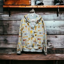 Disney Mickey Mouse &amp; Friends 2023 Unisex Full Zip Penant Flag Hoodie XL... - $526.01 MXN
