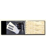 7-Ring 3-on-a-Page Business Check Book Binder Vinyl Pouch Office Supply ... - $44.89 CAD