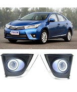 AupTech LED Angel Eyes DRL Fog Lights with H11 55W Bulbs for Toyota Coro... - $213.36 CAD