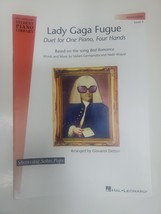 Lady Gaga Fugue Duet For One Piano, Four Hands - 2009 Sheet Music - £6.37 GBP