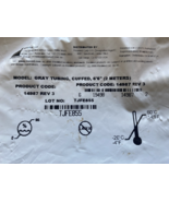 Res Med Clear Grey Tubing Ribbed 6&#39; 6&quot; NEW Sealed in Package # 14987 - $20.54 CAD