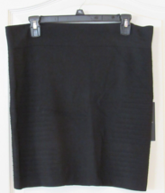 Rock &amp; Republic ® Pencil Motocross Skirt Black Tie Women&#39;s Sz. XL  NWT M... - $19.65