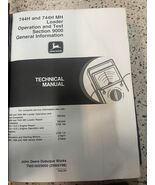 John Deere 744H MH Loader Repair Service Shop Manual Set OEM TMS16029000 - $138.45 CAD