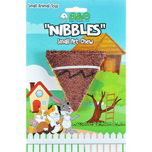 A &amp;E Cages Nibbles Small Animal Loofah Chew Toy Slice of Pizza; 1ea - £4.73 GBP