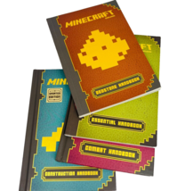 Minecraft Handbook 4 Books Construction Essential Redstone Combat How to Illuste - £24.04 GBP