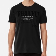 Trebuchet Stromlo Forest Park Canberra Act Australia Black Line S-5XL T-Shirt - £17.58 GBP