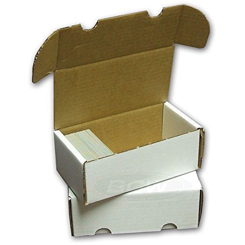 2 BCW 400 Card Storage Boxes by BCW