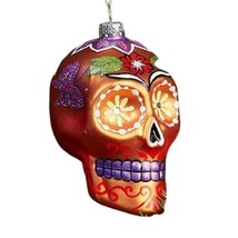 allbrand365 designer Skull Christmas Ornament Color No Color Size No Size - £23.50 GBP
