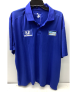 HONDA GANASSI RACING Team Issue Royal Blue Size XL Polo- 95% Poly &amp; 5% S... - $44.73 CAD