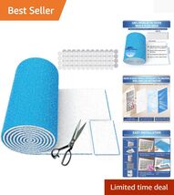 Versatile MERV 8 Vent Filters, 120" x 12" - Tailored Home Air Quality So... - $48.46