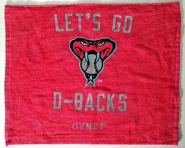 Diamondbacks 2023 NLCS Snake Logo &quot;Let&#39;s Go Dbacks&quot; Rally Towel Postseas... - £11.81 GBP