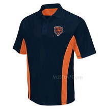 NWT NFL Chicago Bears Performance Classic Polo Tee Shirt Men Golf T-Shirt S/M - £31.78 GBP