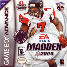 Madden Nfl 2004 - Nintendo Game Boy Advance Gba Gba Sp Ngba Ngba Sp Video Game - $41.29