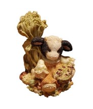 Mary&#39;s Moo Moos Cow Collectible Figurine - The Cows In The Corn, 142840, 1995 - £11.41 GBP