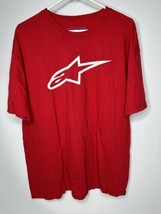 Alpinestars Motocross Motorcycle T-Shirt XL Red  - £16.29 GBP