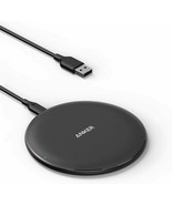 Anker Wireless Charger PowerWave Pad 10W Max Qi-Certif Fast Charging for... - $31.89 CAD