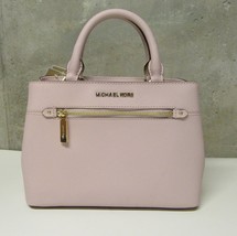 Michael Kors Hailee Saffiano Leather Extra Small Satchel Crossbody Bloss... - $99.00