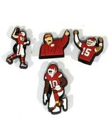 KANSAS CITY CHIEFS MAHOMES KELCE REID SWIFT JIBBIT CROC SHOE CHARMS SLID... - $15.67