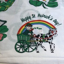 2 St Patrick&#39;s Day Applique Fabric Panels Wamsutta Cotton - £11.86 GBP